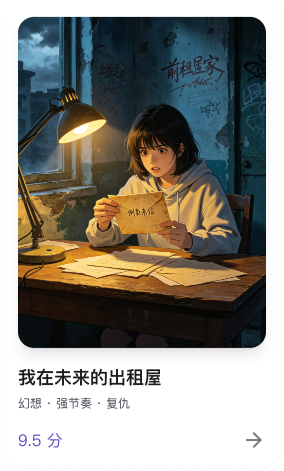 适配短剧IP榜推荐：我在未来的出租屋